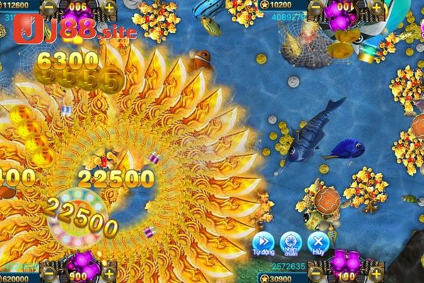 Bắn liên tục ngay khi cá rời khỏi bàn Bắn liên tục ngay khi cá rời khỏi bàn