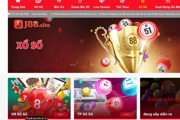 Chọn sảnh cược là lô đề J88